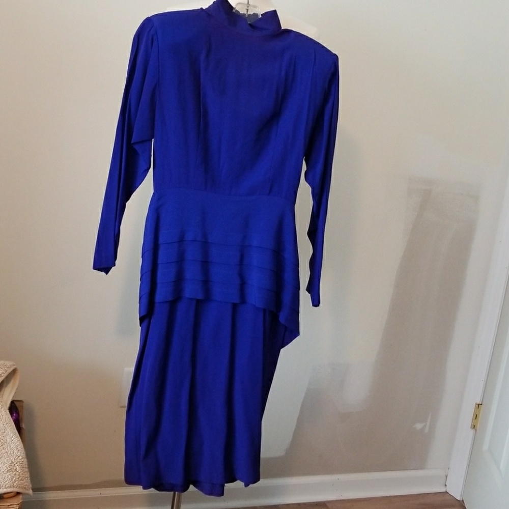 Blue dress womens 10